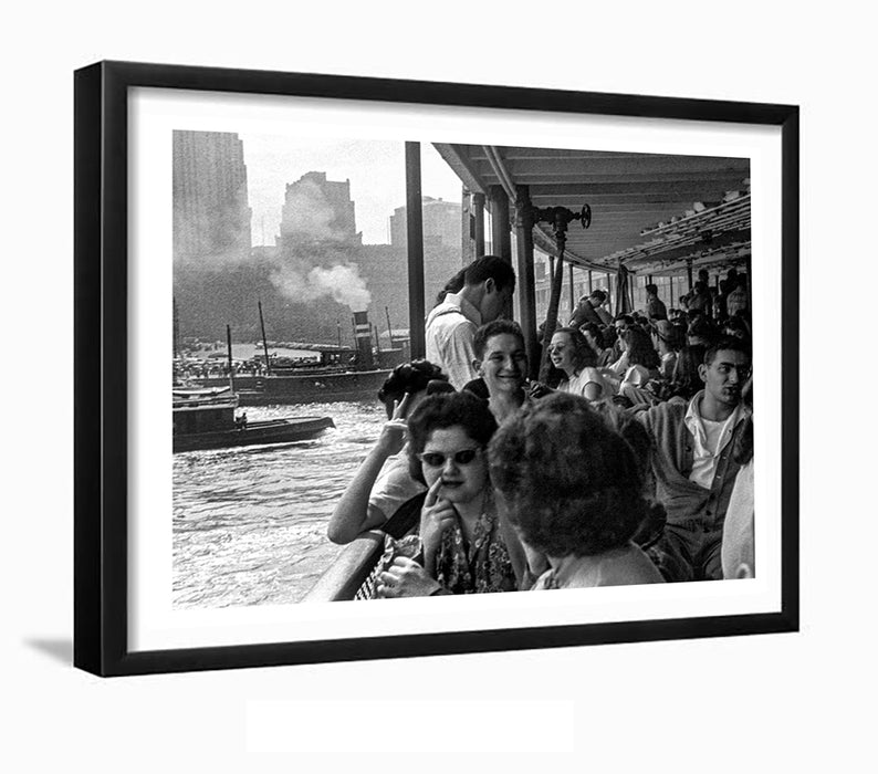 New York City Ferry Ride - 1950s