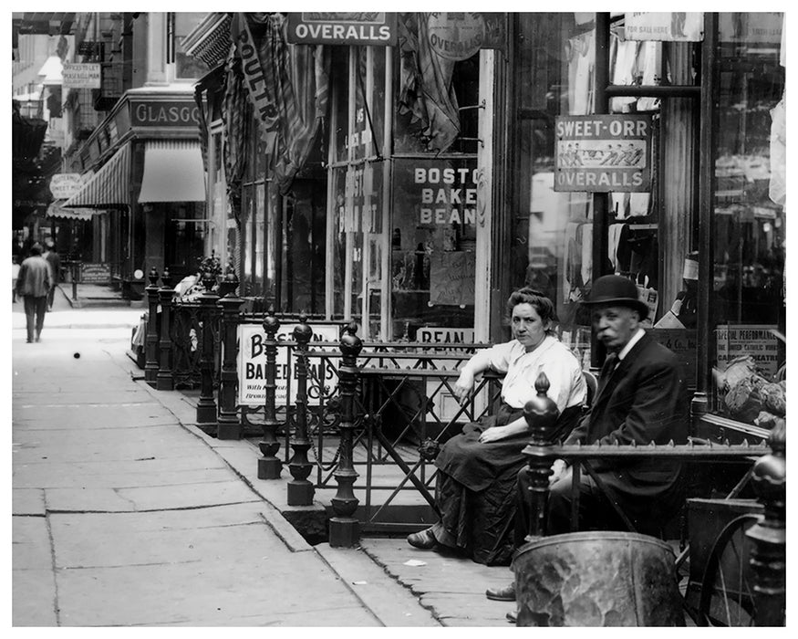 Greenwich Street, Greenwich Village New York City - 1914