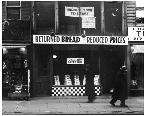 Returned Bread Fulton Street Brooklyn New York - 1930s