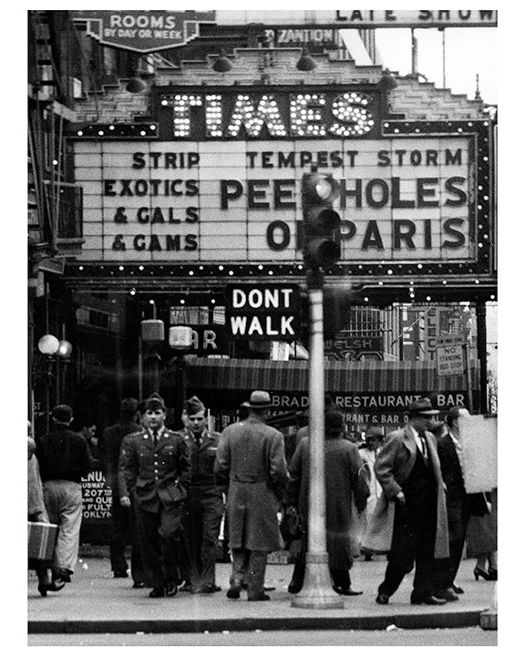 Times Square Peep Shows, New York City 1950s — Old NYC Photos