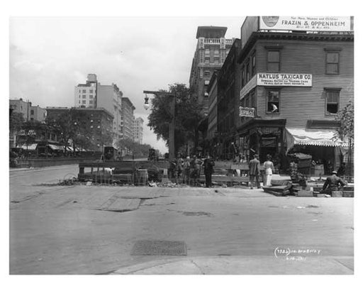 110th Street & Broadway - Upper West Side - New York, NY 1910 Old Vintage Photos and Images