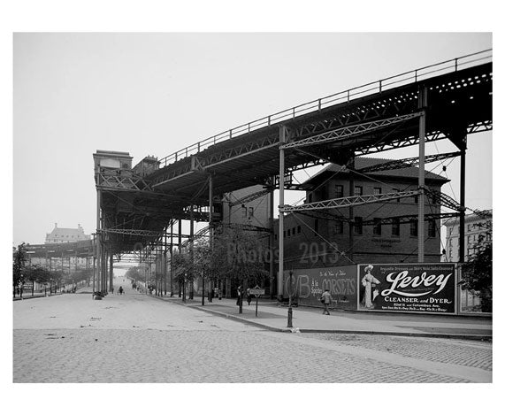 110th Street Station 1905 - Upper West Side - Manhattan NY Old Vintage Photos and Images