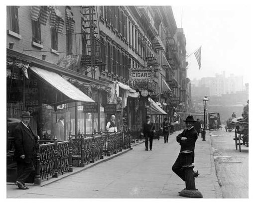 11th & Greenwich Avenue - Greenwich Village - Manhattan 1914 B Old Vintage Photos and Images
