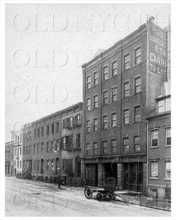 12 & 14 Charlton St West Village Manhattan NYC 1927 Old Vintage Photos and Images