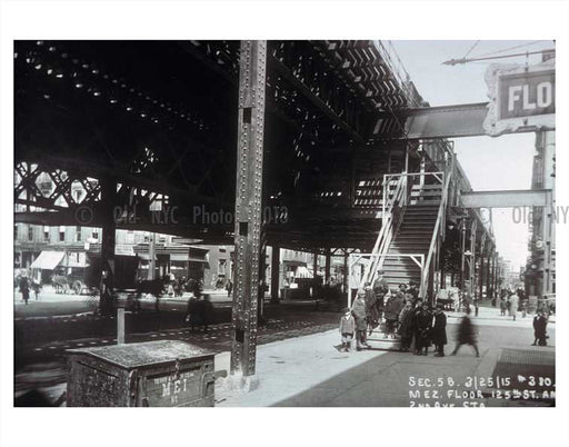 125th Street & Second Ave Old Vintage Photos and Images