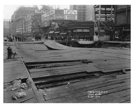 1404 Broadway  - Theater District - Midtown Manhattan 1915 Old Vintage Photos and Images