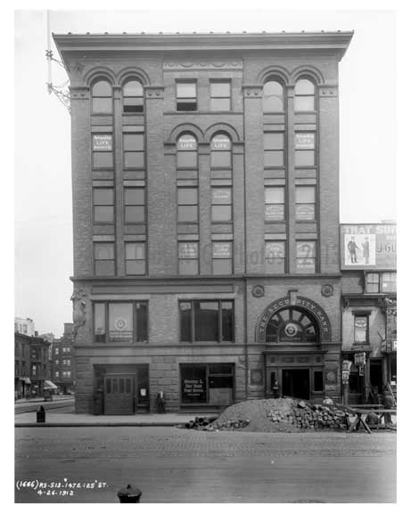 147 East 125th Street 1912 - Harlem Manhattan NYC A Old Vintage Photos and Images