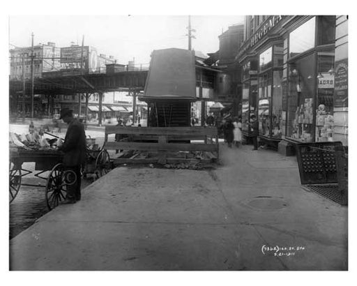 149th Street Station Sugar Hill - Manhattan - New York, NY 1910 Old Vintage Photos and Images
