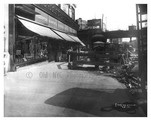 149th Street Station Sugar Hill - Manhattan - New York, NY 1910 Old Vintage Photos and Images