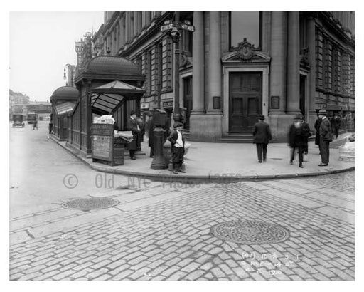 14th Street & 4th Avenue - Greenwich Village - Manhattan, NY 1916 A Old Vintage Photos and Images