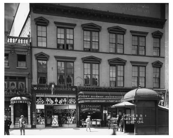 14th Street & 4th Avenue - Greenwich Village - Manhattan, NY 1916 C Old Vintage Photos and Images