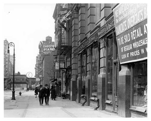 14th Street & 5th Avenue  - Greenwich Village - Manhattan, NY 1916 B Old Vintage Photos and Images