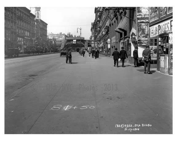 14th Street & 6th Ave - Greenwich Village - Manhattan - New York, NY 1916 Old Vintage Photos and Images