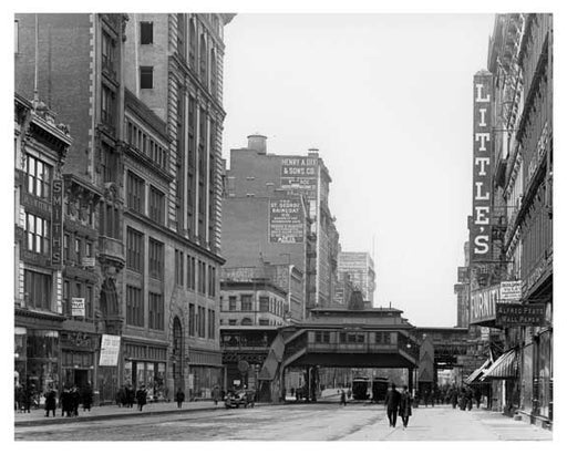 14th Street & 6th Avenue  - Greenwich Village - Manhattan, NY 1916 D Old Vintage Photos and Images