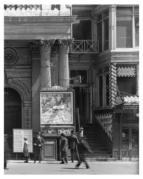 14th Street Theater  - Greenwich Village - Manhattan, NY 1916 B Old Vintage Photos and Images