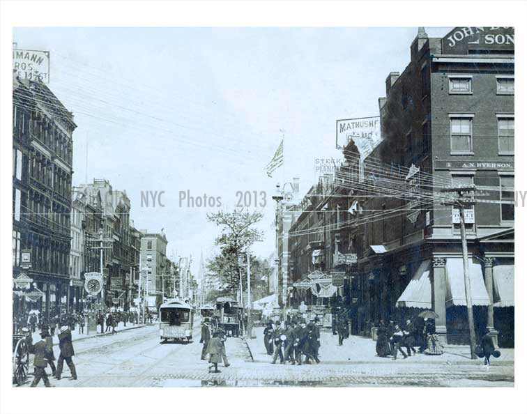 14th Street Union Square - Greenwich Village - New York, NY Old Vintage Photos and Images