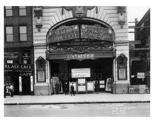 1568 Broadway - Theater District - Midtown Manhattan 1915 Old Vintage Photos and Images