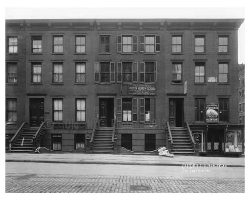 1726, 1728 & 1730 Lexington Avenue & 108th Street 1911 - Upper East Side, Manhattan - NYC Old Vintage Photos and Images
