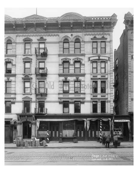 1769 & 1771 Lexington Avenue & 110th Street 1911 - Upper East Side, Manhattan - NYC I Old Vintage Photos and Images