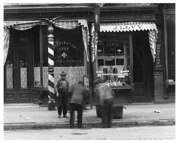 1769 & 1771 Lexington Avenue & 110th Street 1911 - Upper East Side, Manhattan - NYC II Old Vintage Photos and Images