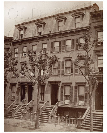 183 Schermerhorn Street Brooklyn Heights 1870 Old Vintage Photos and Images