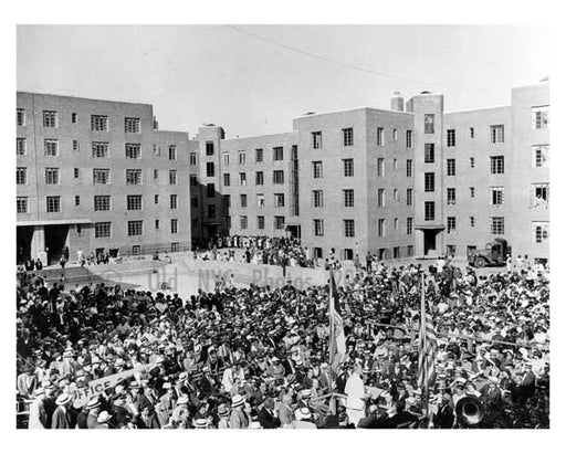 1937 opening of Affordable Housing in Harlem - Manhattan - NYC Old Vintage Photos and Images