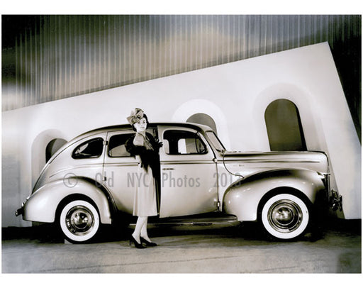 1940 Ford Deluxe in the showroom Old Vintage Photos and Images