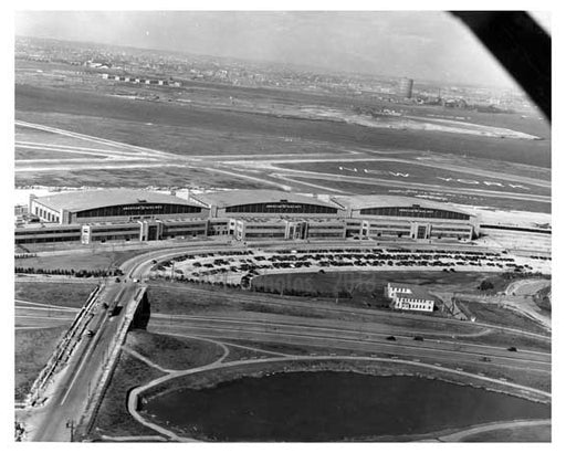 1940 La Guardia Airport Construction - East Elmhurst  - Queens - NYC Old Vintage Photos and Images