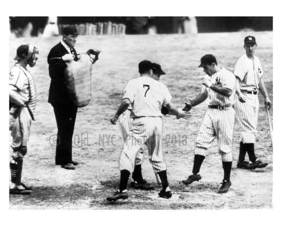 1942 World Series - Charlie Keller,  Red Rolfe, Roy Cullenbine, Joe Gordon, & Cards Walker Cooper - Bronx Bombers in NYC