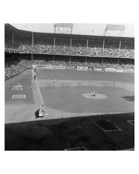 1956 World Series at Ebbets Field - Brooklyn NY