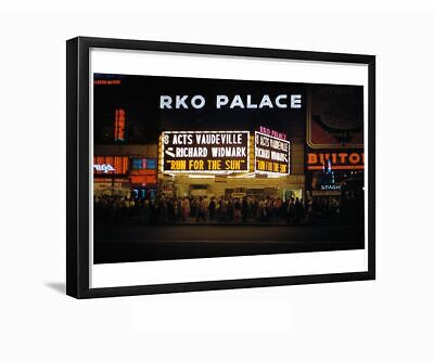 RKO Palace Theatre Times Square 1950s New York City Framed Photo