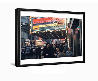 Around the World in 80 Days Times Square NYC 1956 Framed Photo