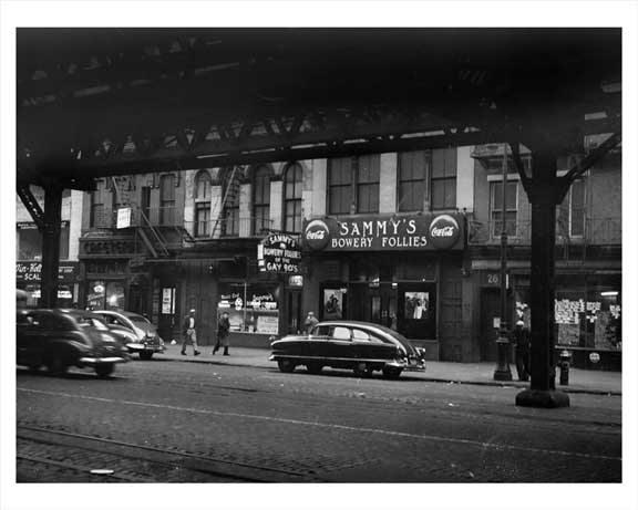 267 Bowery 1946 Old Vintage Photos and Images