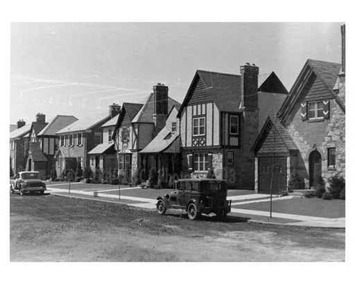 26th Ave W of 166th Street 1934 - Murray Hill -  Queens NY Old Vintage Photos and Images