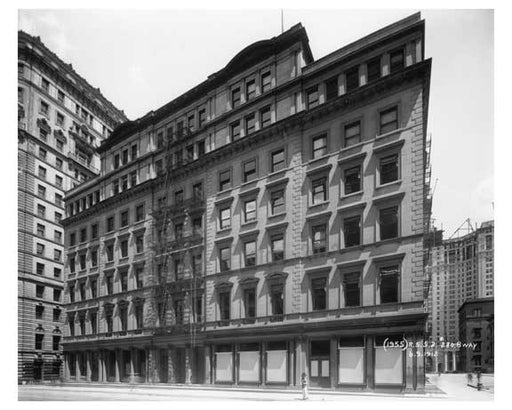 280 Broadway  1912 - Tribeca Downtown Manhattan NYC Old Vintage Photos and Images