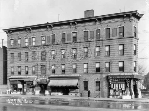 287-95 Prospect Avenue, 1928 Old Vintage Photos and Images