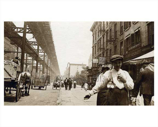 2nd Avenue & East 35th Street - Murray Hill  - Manhattan 1914 NYC Old Vintage Photos and Images