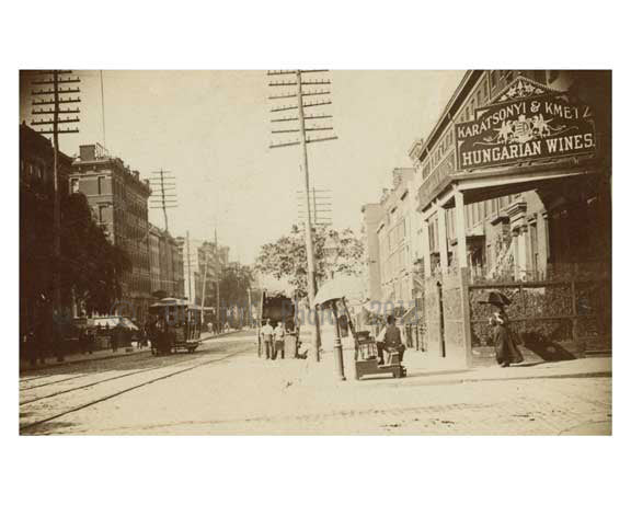 2nd Avenue & East 3rd - East Village 1875 Old Vintage Photos and Images