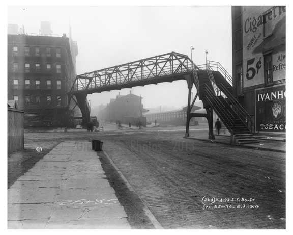 30th Street & 11th Avenue - Chelsea - NY 1914 A Old Vintage Photos and Images