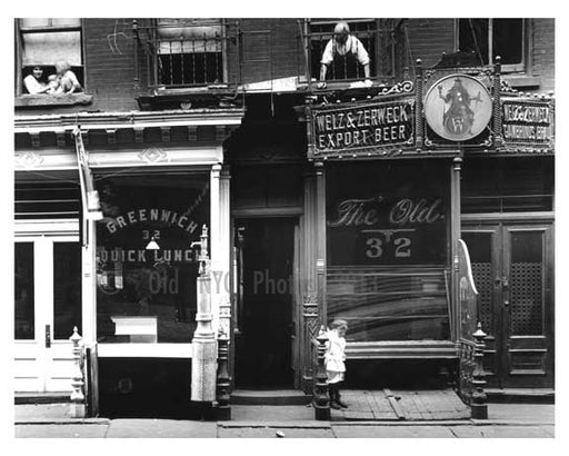 32 Greenwich Street - Greenwich Village - Manhattan  1914 A Old Vintage Photos and Images