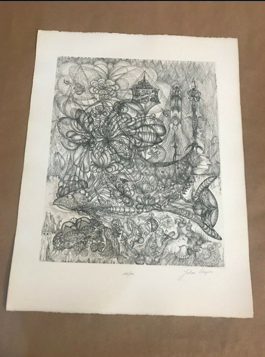 Juliana Seraphim Limited Edition Etching Hand Signed & Numbered III