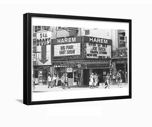 Harem Joe Rock Times Square New York City Framed Photo