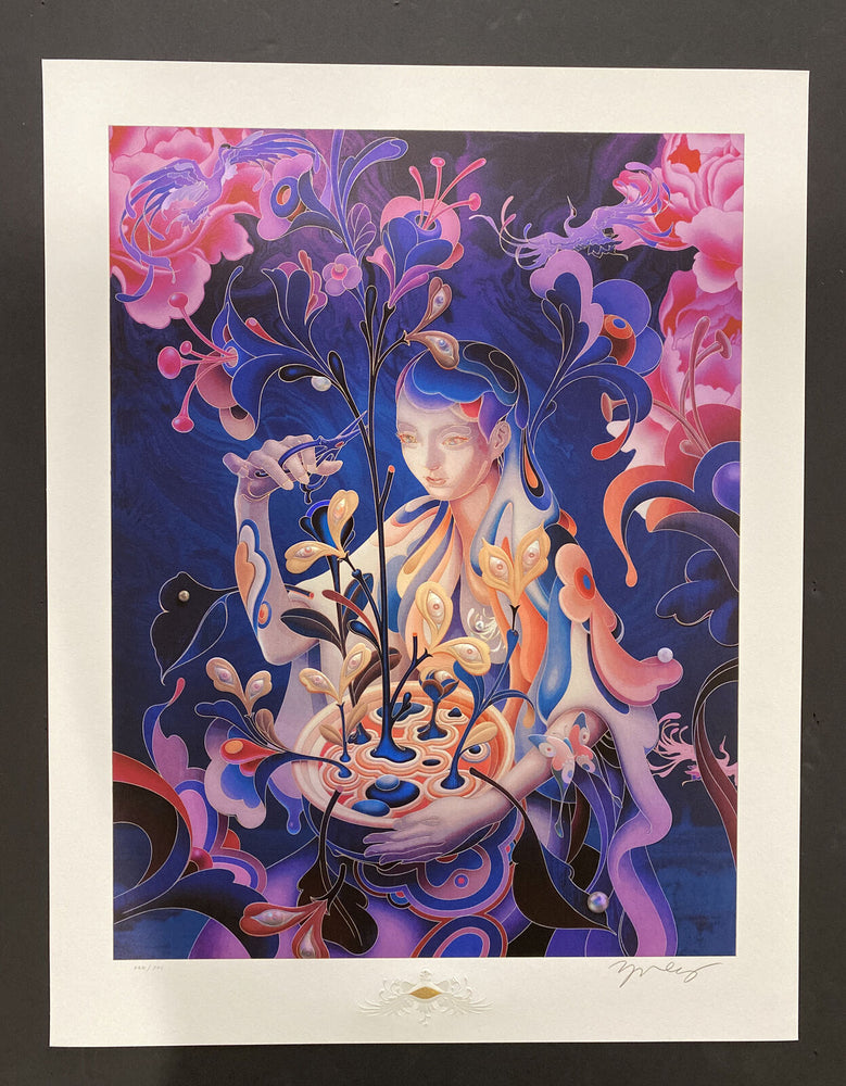 James Jean The Editor Night Mode Limited Edition Art Print Signed Rare variant