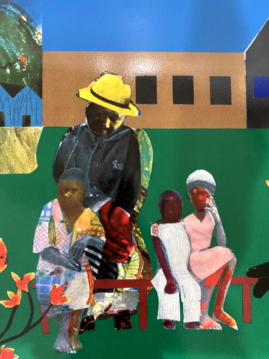 Romare Bearden Limited Edition Screen Print Estate Signed Large Format Serigraph