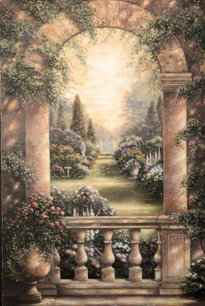 Rose Garden by Betsy Brown - Original Oil Painting