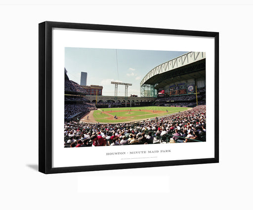 Minute Maid Park Houston Baseball Stadium Photo Framed Ready to Hang 8"X10" Art