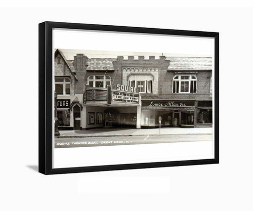 Squire Theater Great Neck New York 1954 Framed Photo