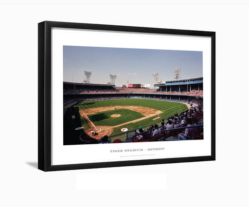 Tiger Stadium Detroit Baseball Photo Framed Ready to Hang 8"X10" Art