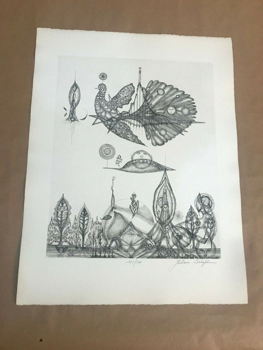 Juliana Seraphim Limited Edition Etching Hand Signed & Numbered I