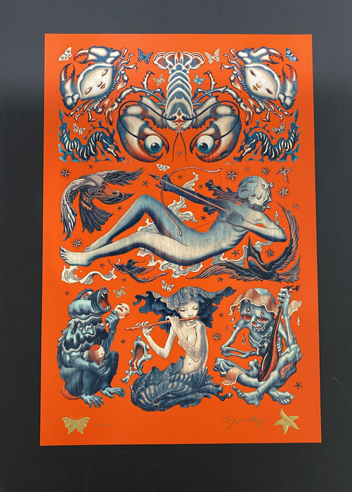 James Print Collection James Jean Art Print Flash Set Of 2 Limited Edition Signed And Numbere ...